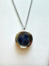 XL Sapphire shaker necklace